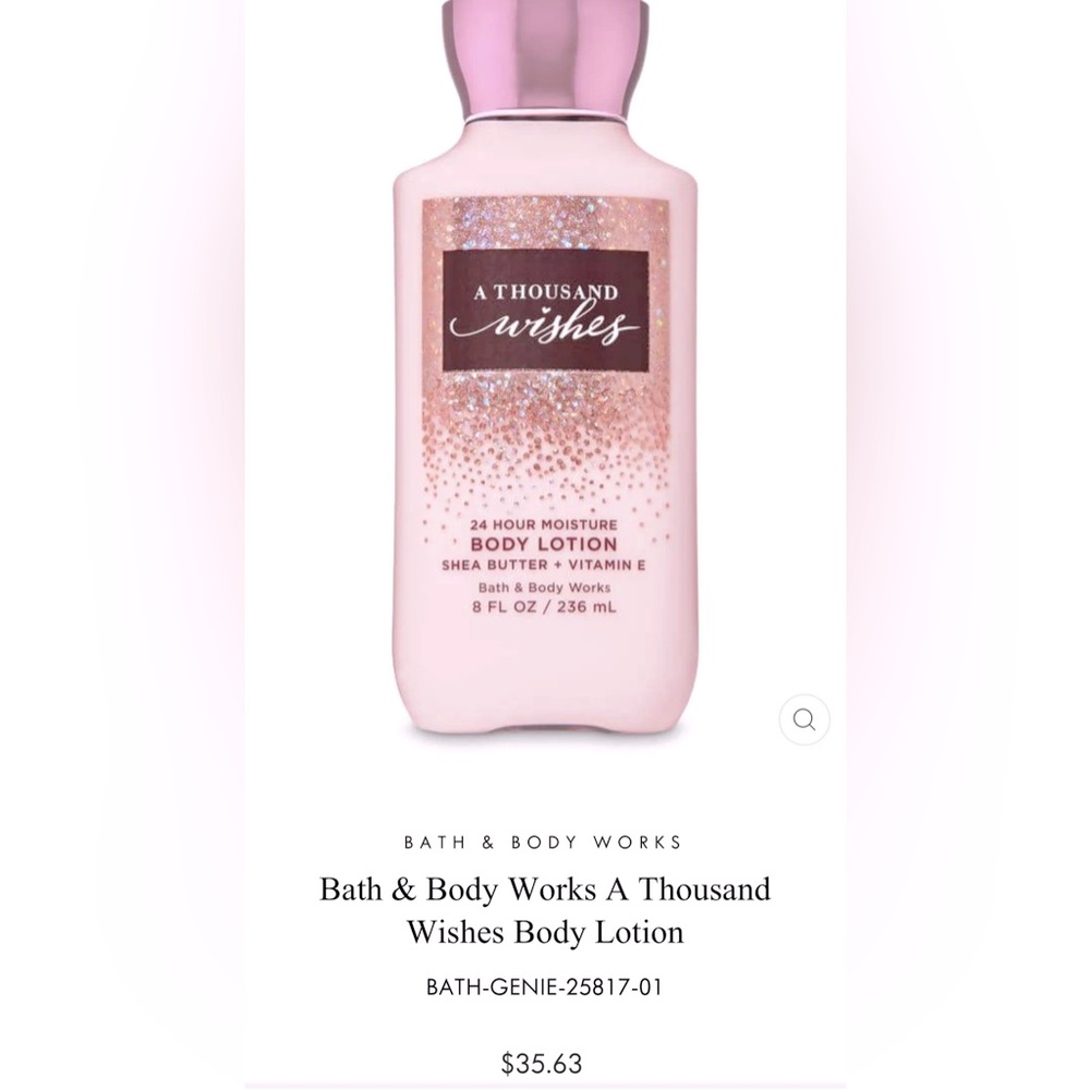 Bath and Body Lotion